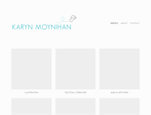 Tablet Screenshot of karynmoynihan.com